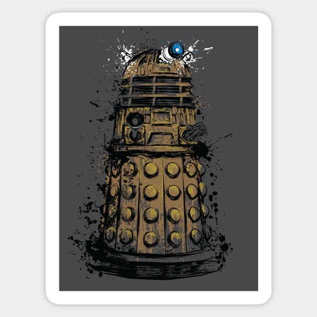 Exterminate Sticker by DrMonekers